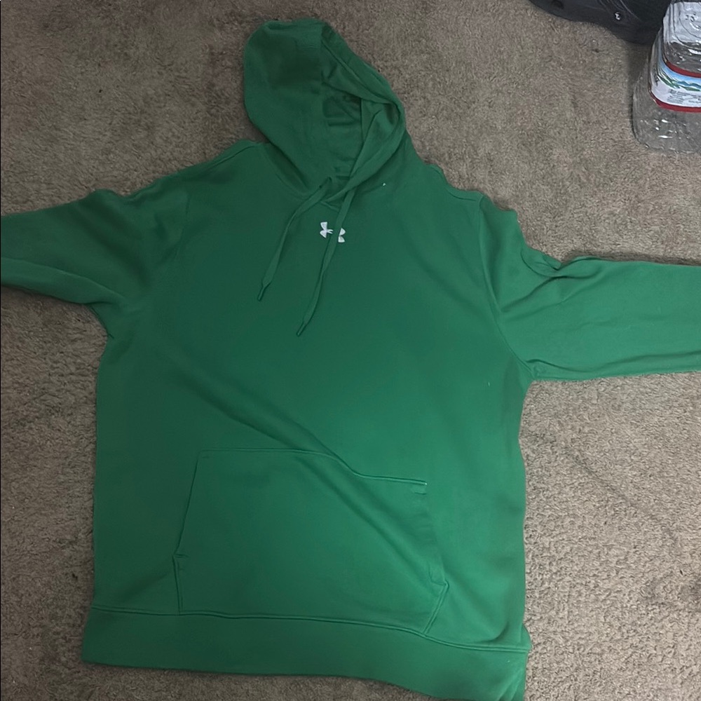 Under Armour Green Sweatshirt Vibrant Comfortable Design